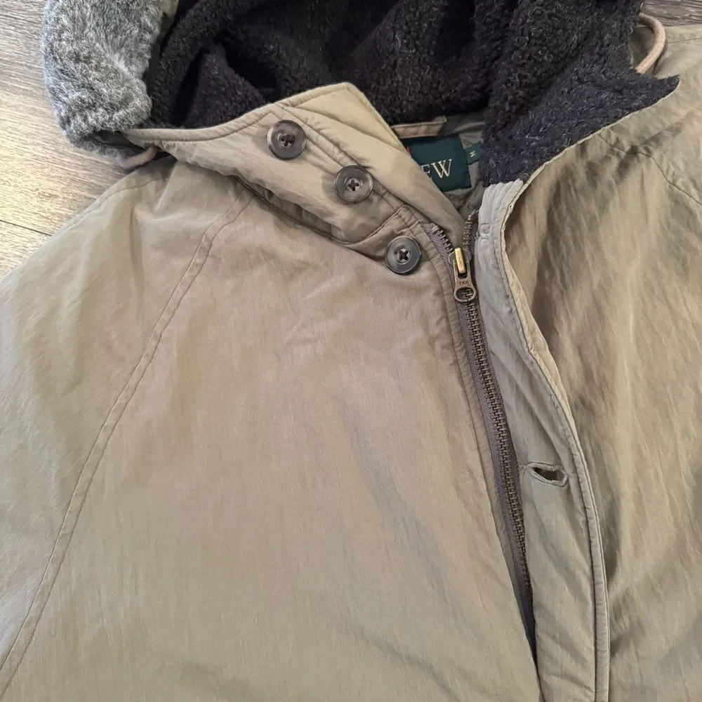 J. Crew Vintage Oarsman Hooded jacket